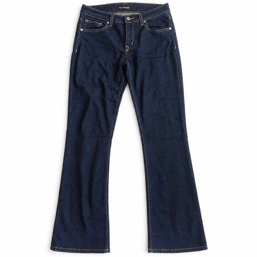 a.n. designs Dark Wash Bootcut Jeans Size 2 Made in USA